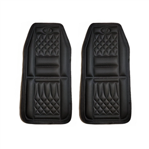 پشتی طبی صندلی خودرو مدل عرقگیر طرح Diamond کد L330 مجموعه 2 عددی