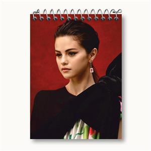 دفتر یادداشت 50 برگ خندالو مدل سلنا گومز Selena Gomez کد 19198 