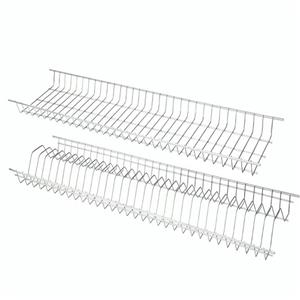 آبچکان استیل ایکس مدل دوطبقه (MDF)کروم کد 100