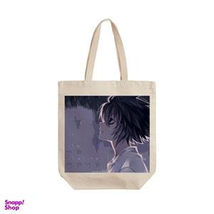 ساک خرید ترمه طراحان ایده مدل Death note کد strm0351 - L