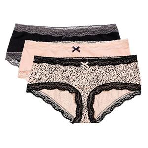 شورت زنانه اچ اند ام مدل 0405863003 مجموعه 3 عددی