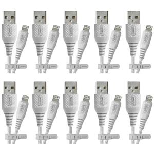 کابل تبدیل USB به لایتنینگ بیاند مدل BUL-201 CHARGE DATA طول 1 متر بسته ده عددی