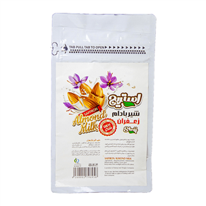 شیربادام زعفران بدون شکر استریج - 200 گرم