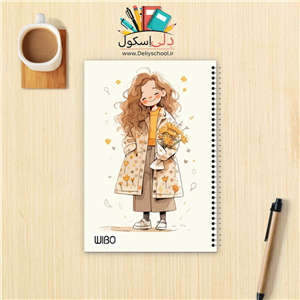 دفتر مشق 100 برگ ویبو مدل فانتزی کد W1133