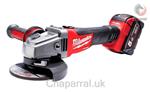 فرز سنگ بری شارژی میلواکی Milwaukee M18 CAG-125 X5.0 Ah (2 - 5,0 Ah im Koffer)