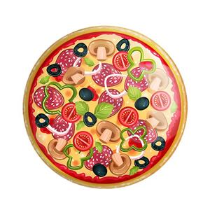 پیکسل خندالو مدل پیتزا  Pizza کد 31083