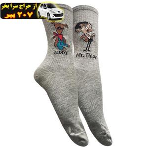 جوراب ساق بلند مردانه تن پوش هنگامه طرح پنبه کش اسپرت مستر بین تا به تا محصول108838