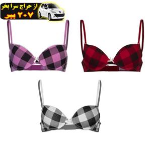 سوتین زنانه چری پینک طرح CBRA مجموعه  عددی  محصول171102