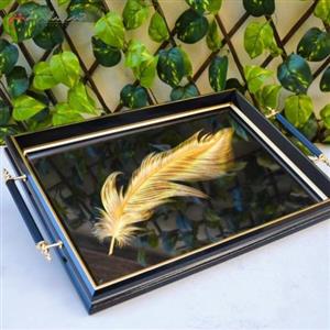 سینی پذیرایی kosova ترکیه جنس بدنه MDF ضدخش کد 0a-329