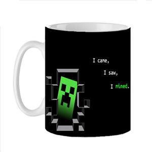ماگ طرح creeper minecraft کریپر کد 465