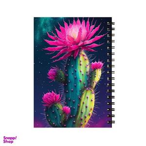 دفتر مشق 50 برگ طرح کاکتوس کد 376