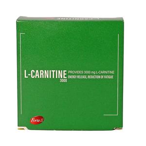 ویال خوراکی ال-کارنیتین 3000 فورت ای 10 عددی