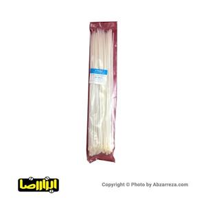 بست کمربندی سفید 25 سانتی‌متری