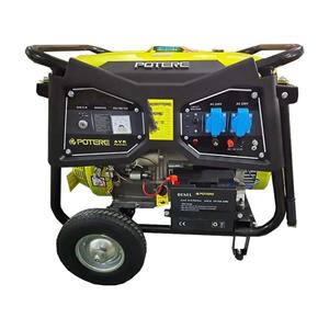 موتور برق بنزینی استارتی تکفاز 9 کیلووات پوتر PT18000VES