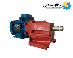 الکتروگیربکس الکتروژن  فلنچ دار شاکرین شافت مستقیم 10 اسب 7.5 کیلووات