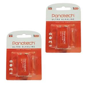 قیمت و خرید باتری کتابی پاناتک مدل Ultra Alkaline بسته دو عددی
