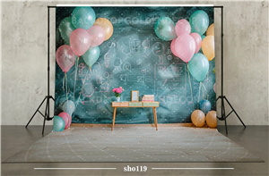 بکدراپ پارچه ای عکاسی طرح مدرسه کد sho119 