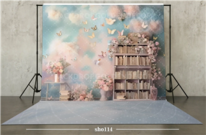 بکدراپ پارچه ای عکاسی طرح مدرسه کد sho114 