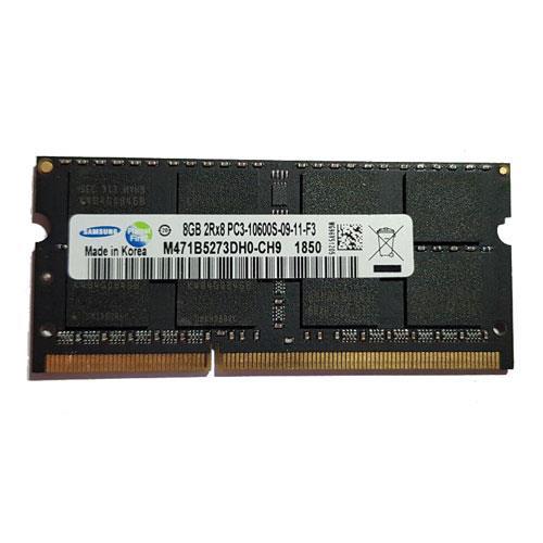 رم لپ تاپ سامسونگ مدل 1333 DDR3 PC3 10600s MHz ظرفیت 8گیگابایت