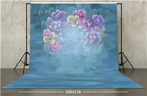 بکدراپ گلدار کد GD1176 