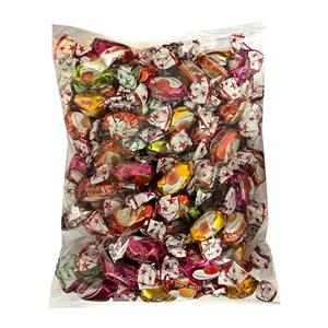 تافی دورنگ میوه ای چیچک - 500 گرم