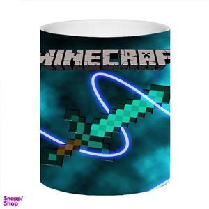 ماگ طرح شمشیر بازی ماینکرافت minecraft کد 474