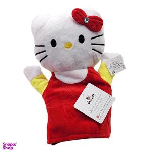 عروسک ناب سل مدل هلو کیتی طرح نمایشی ارتفاع 25 سانتی متر