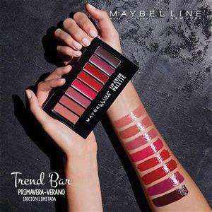 پالت رژ لب 8 رنگ میبلین شماره 01 Maybelline Lip Color Palette 4g 