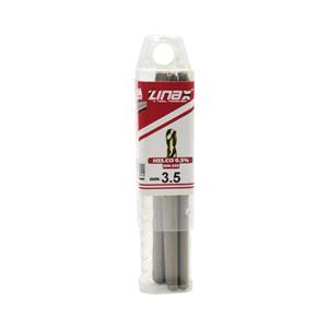 مته آهن زیناکس کد YP-HSS-DIN338-3.5MM سایز 3.5 میلی متر مجموعه 10 عددی