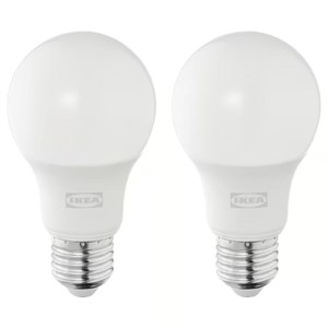 ست 2 عددی لامپ ایکیا مدل 90498651-IKEA SOLHETTA