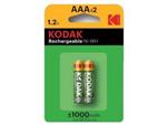 باتری نیم قلمی قابل شارژ کداک مدل Kodak Rechargeable 1000mAh Ni-MH پک 2 عددی