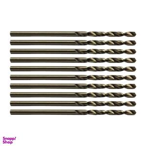 مته آهن زیناکس کد YP-HSS-DIN338-2MM سایز 2 میلی متر مجموعه 10 عددی
