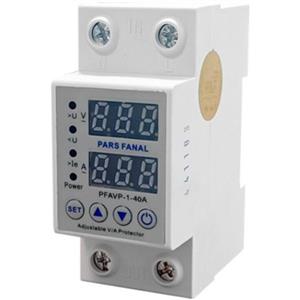 محافظ ولتاژ پارس فانال مدل ۴۰ آمپر تکفاز