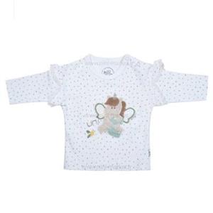 بلوز آستین بلند دخترانه طرح یونیکورن نیلی Nili