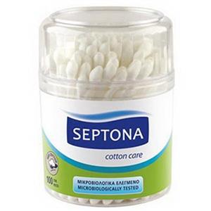 گوش پاک کن سپتونا - بسته 100 عددی Septona Cotton Swab 100pcs