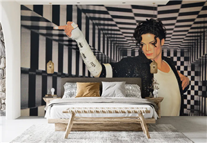 پوستر دیواری 3 بعدی طرح رقص مایکل جکسون