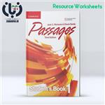 دانلود کتاب Passages 1 Teacher’s Resource Worksheets ویرایش سوم 