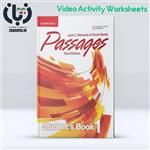 دانلود کتاب Passages Video Activity Worksheets 1 ویرایش سوم 