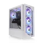 ThermalTake View 200 TG ARGB Snow Mid Tower Computer Case