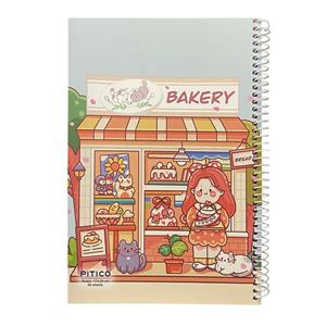 دفتر مشق 60 برگ پیتیکو کد 172598-3