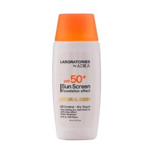 کرم ضد آفتاب آدرا spf50 مدل لابراتوریز مناسب انواع پوست حجم 65 میلی لیتر