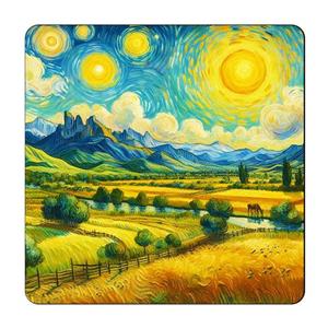 مگنت گالری باجو طرح نقاشی طبیعت ونگوک کد van gogh43 