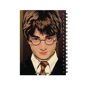 دفتر زبان 50 برگ طرح harry potter کد 082