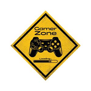 پوستر مدل گیمینگ طرح Gamer Zone