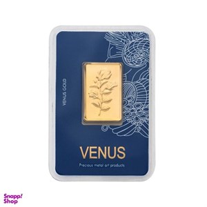 شمش طلا 18 عیار ونوس 0.25 گرم  (250 سوت) -