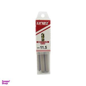 مته آهن زیناکس کد YP-HSS-DIN338-11.5MM سایز 11.5میلی متر مجموعه 5 عددی