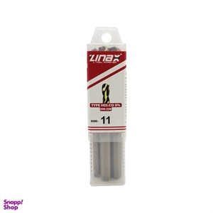 مته آهن زیناکس کد YP-HSS-DIN338-11MM سایز 11 میلی متر مجموعه 5 عددی