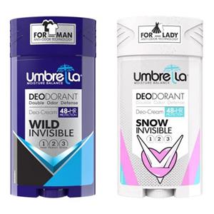 رول صابونی آمبرلا مدل Snow Wild  حجم 90 میلی لیتر بسته دو عددی