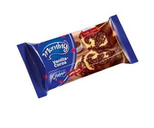 کیک صبحانه دورنگ وانیل کاکائو شیرین عسل - 100 گرم