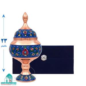 شکلات خوری مسی مدل تراش کد 23 -